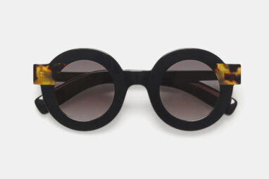 KALEOS SHERIDAN BLACK WITH BROWN TORTOISESHELL LAMINATE / GRAY - eyemazing.gr 12
