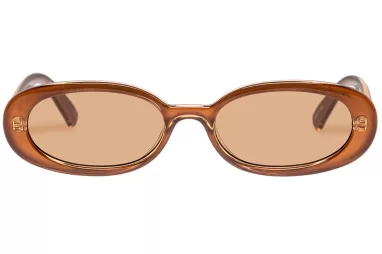 LE SPECS OUTTA LOVE TRANSPARENT CARAMEL / BROWN - eyemazing.gr 18