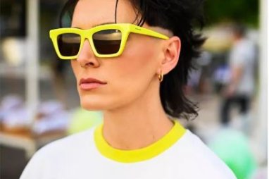 The glass of Brixton HIPPODROME YELLOW - eyemazing.gr 16