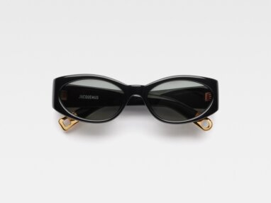JACQUEMUS OVALO BLACK / GRAY - eyemazing.gr 25