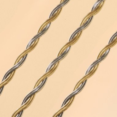 SUNNY CORDS - Braided Jane Gold / Silver - eyemazing.gr 55