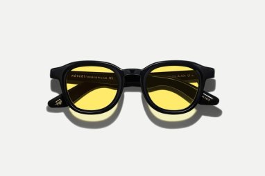 MOSCOT DAHVEN BLACK / MELLOW YELLOW 44" - eyemazing.gr 31