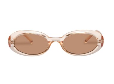 LE SPECS WORK IT TRANSPARENT PEACH / BROWN - eyemazing.gr 23