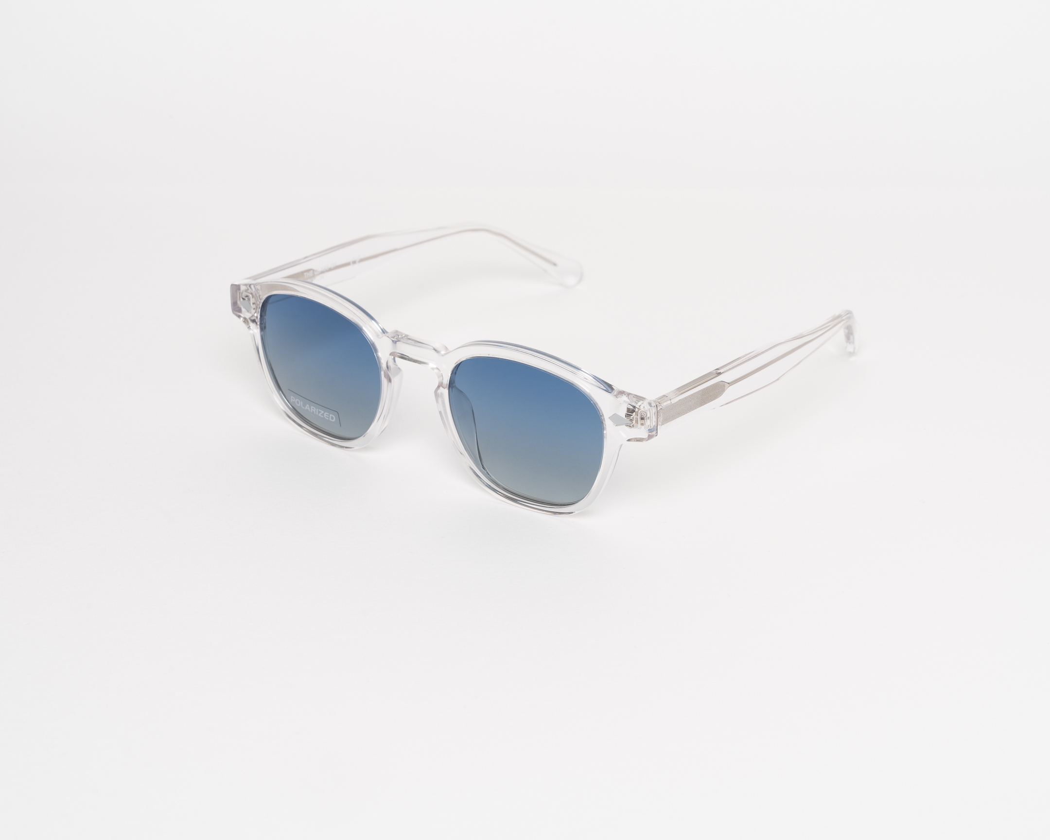 The glass of Brixton TRANSPARENT Unisex Γυαλιά Ηλίου eyemazing.gr 2 The Glass of Brixton Side
