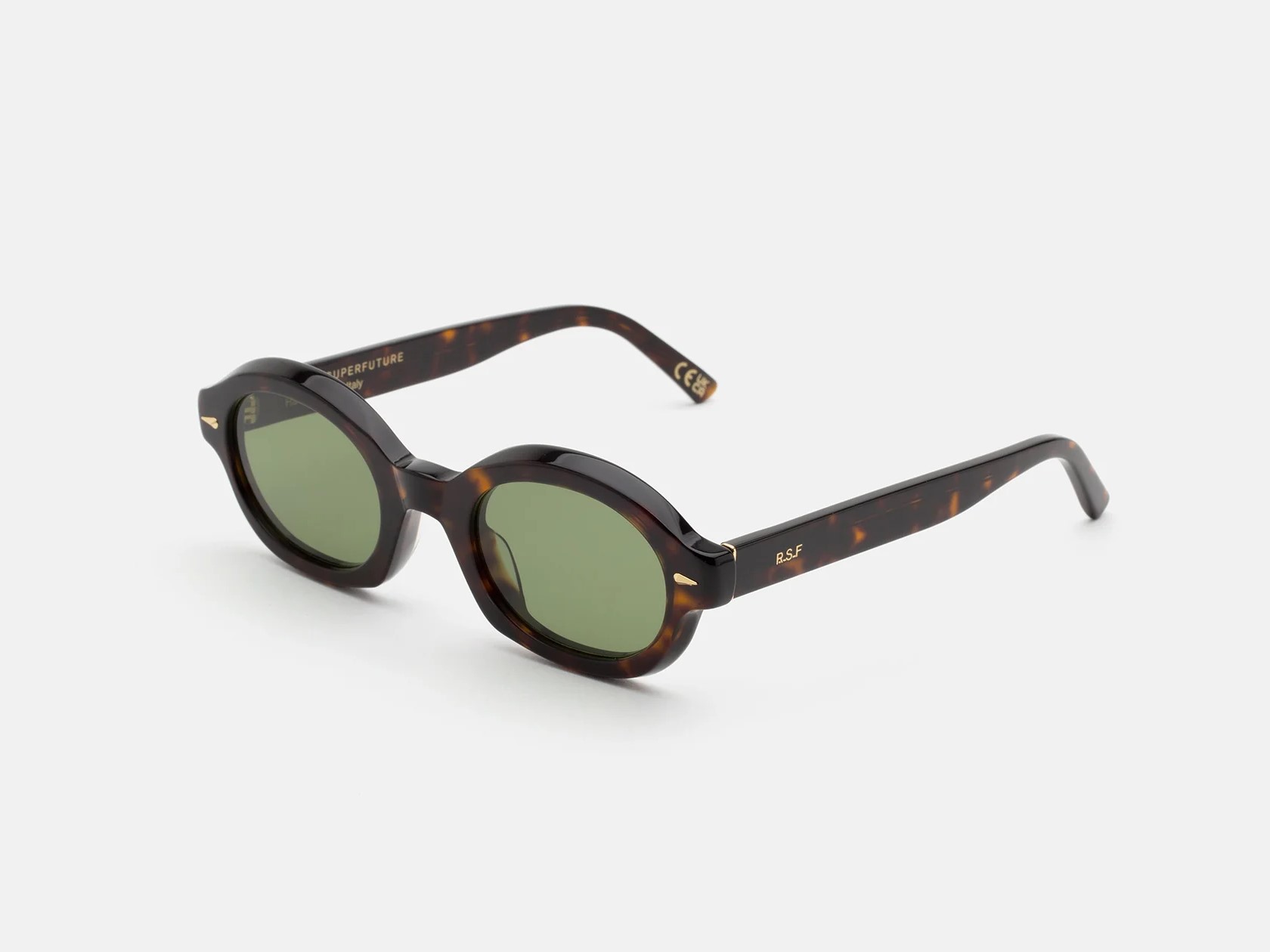RETROSUPERFUTURE MARZO DARK TORTOISE / GREEN Unisex Γυαλιά Ηλίου eyemazing.gr 5 RETROSUPERFUTURE MARZO DARK TORTOISE / GREEN - eyemazing.gr 15