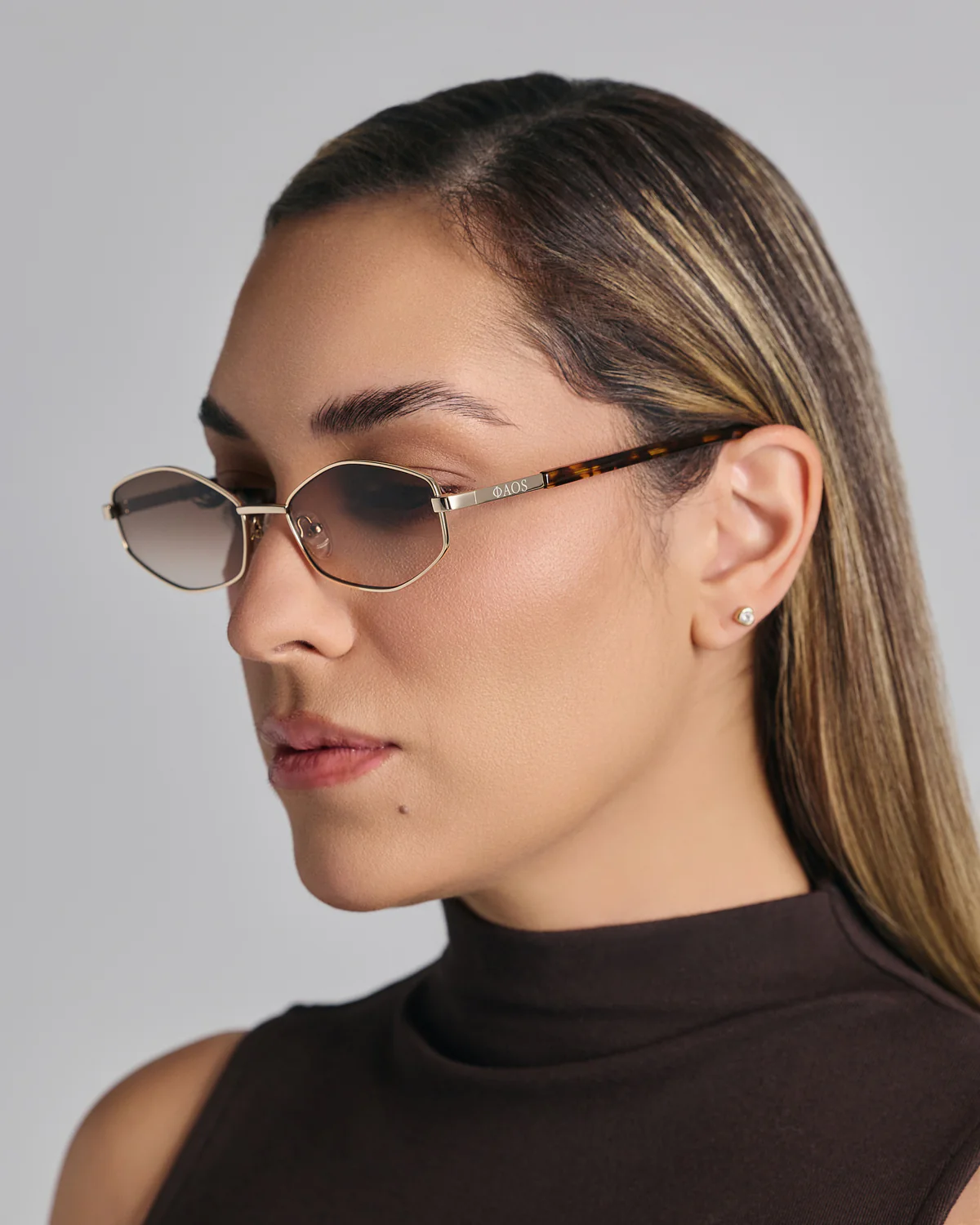 FAOS ARIADNE GOLD / BROWN Gradient Unisex Γυαλιά Ηλίου eyemazing.gr 3 FAOS ARIADNE GOLD / BROWN Gradient - eyemazing.gr 13